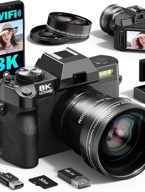Cámara digital G-Anica 8K